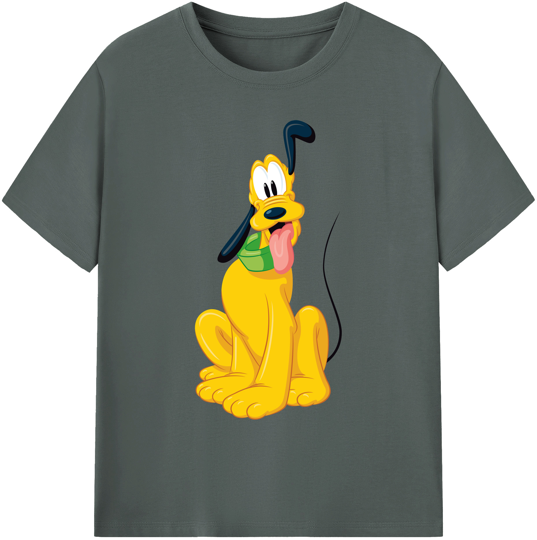 ミッキーマウス Mickey Mouse 綿100％ メンズ半袖Tシャツ｜肌触りやわらか＆通気性